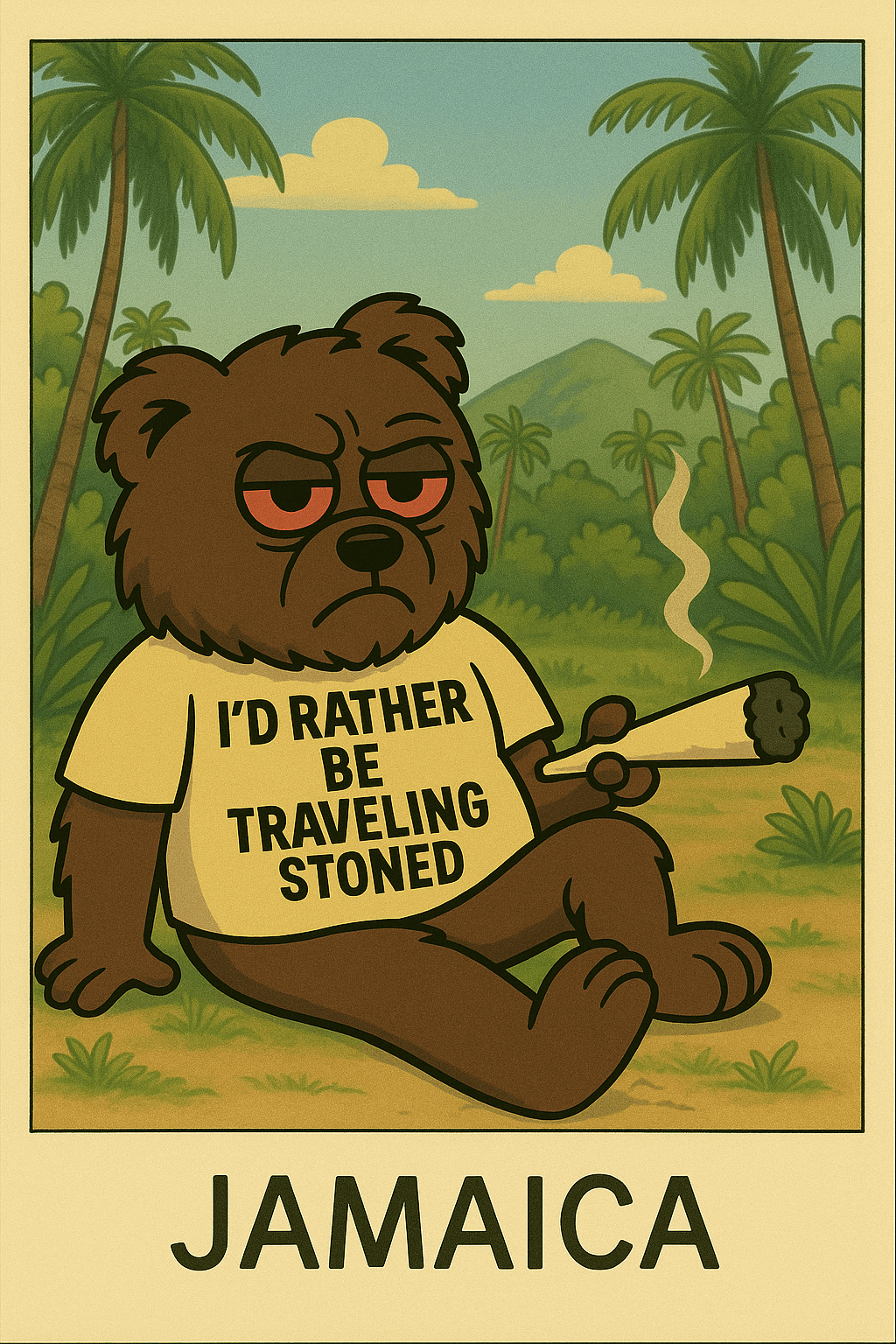 Fuzzy in Jamaica
